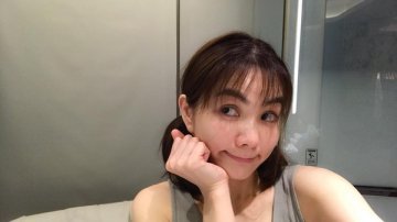 Ella剪空气刘海 直言:我也是可以很少女的