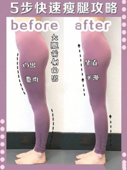 五个简单高效的瘦腿动作，每天20分钟一个月矫正腿不直前凸